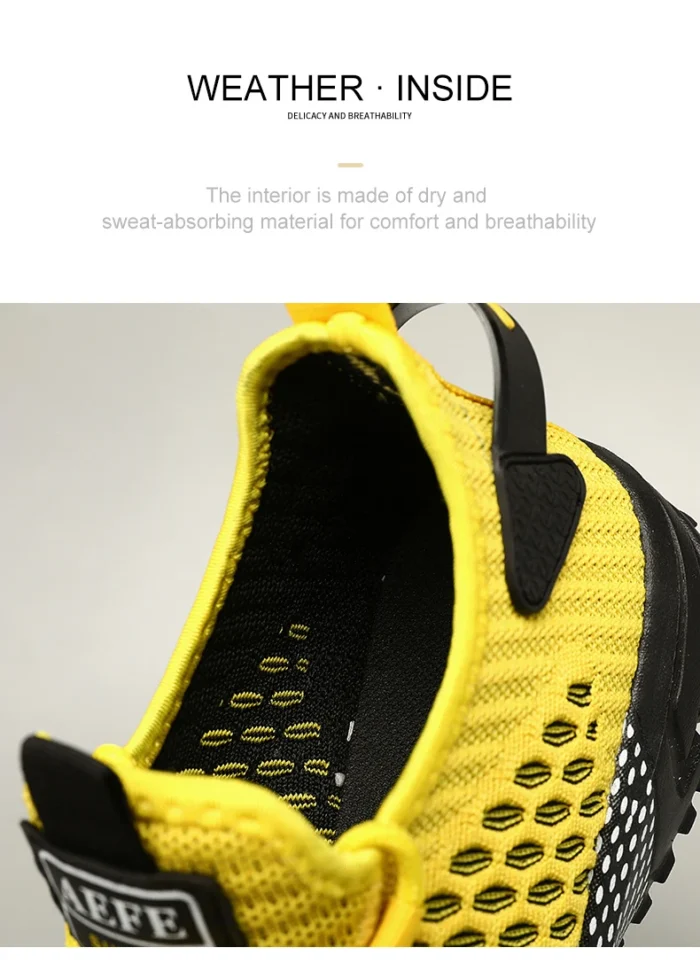 YRZL Men's Running Shoes 2024 Mens Sneakers Shoes Mesh Breathable Outdoor Tennis Walking Gym Shoes for Men Plus Size 40-47 – Bild 17