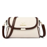 Solid Color High Quality Leather Small Shoulder Bagsfor Women 2024 New Messenger Bags with StrapDesigner Crossbody Bag Sac AMain – Bild 7