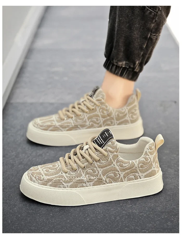 Designer Men Shoes New Prints Male Sneakers Canvas Shoes for Men Trendy Street Skateboard Shoes Spring Autumn Lace Male Footwear - Image 21