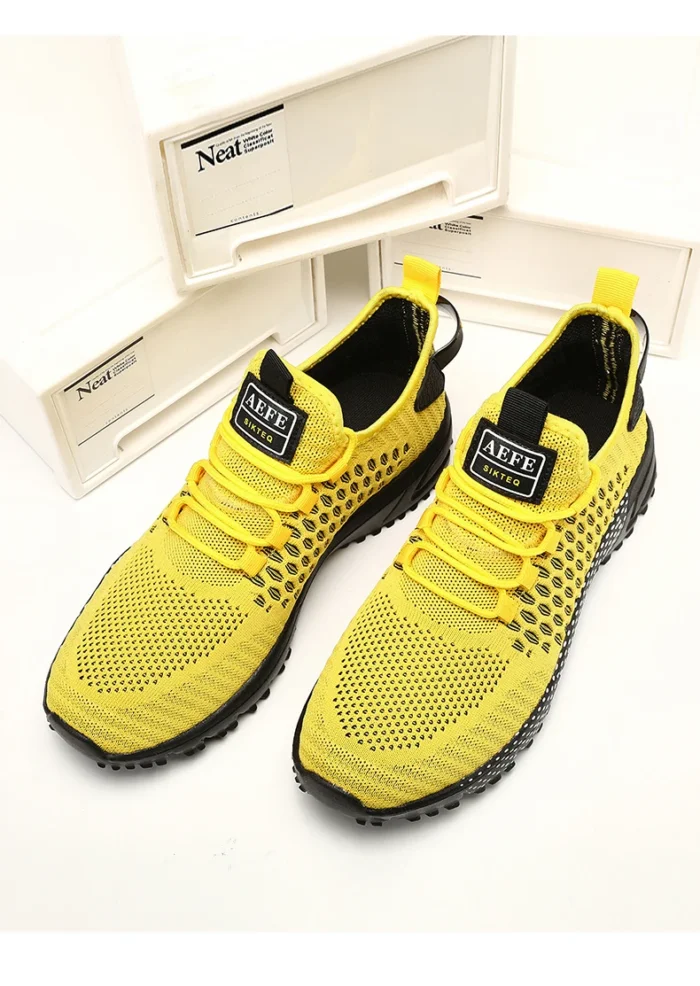 YRZL Men's Running Shoes 2024 Mens Sneakers Shoes Mesh Breathable Outdoor Tennis Walking Gym Shoes for Men Plus Size 40-47 – Bild 24