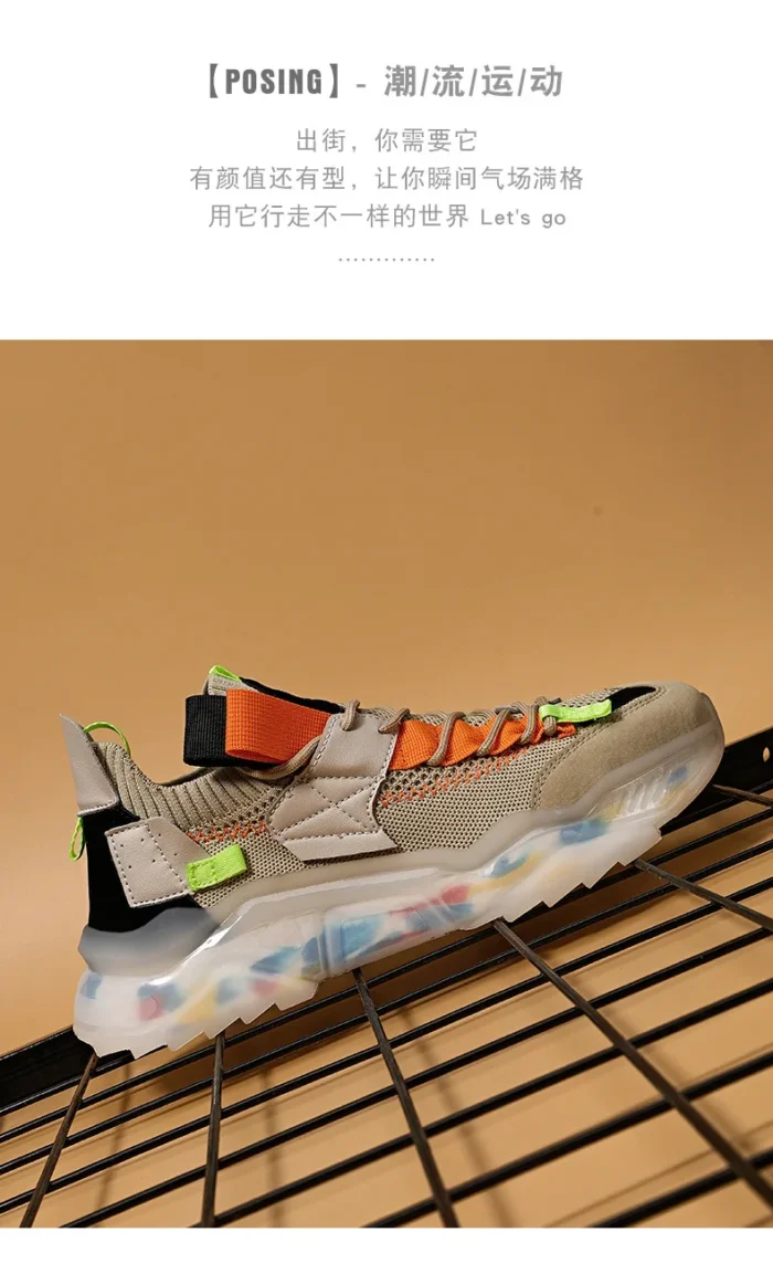 Shoes Men Sneakers Male Casual Mens Shoe Tenis Luxury Sneakers Trainer Race Breathable Fashion Loafers Running Shoes for Men New – Bild 13