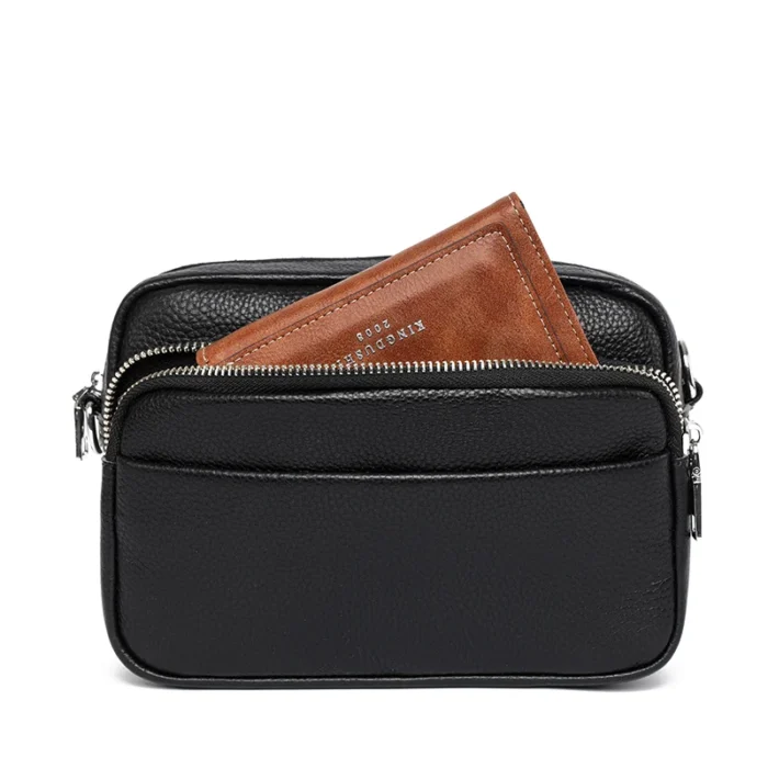 Genuine Leather Women's Handbags Luxury Brand Female Soft Cowhide Shoulder Crossbody Bags Wallet Fashion Girl's Tote Sac A Main - Image 36