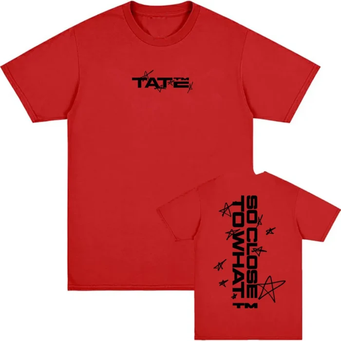 Tate McRae So Close To What Tshirts 2025 New Album Graphic T-shirt Cotton Short Sleeve Summer Tee-shirt Men Women Clothing Male – Bild 8
