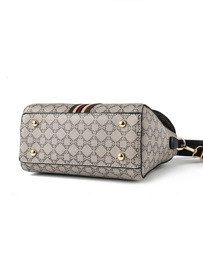 Fashionable geometric printed decorative handbag, elegant and versatile shoulder bag, large capacity crossbody bag – Bild 6