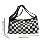 Fashion Trend Large Capacity Shoulder Bag The New Korean Version of The Cross-shoulder Boston Bag Fashion Pillow Bag – Bild 3