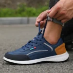 Fashionable White Sports Shoes 2025 Men's Lace Up Casual Shoes Spring and Summer Street Fashion Comfortable Daily Walking Shoes – Bild 17