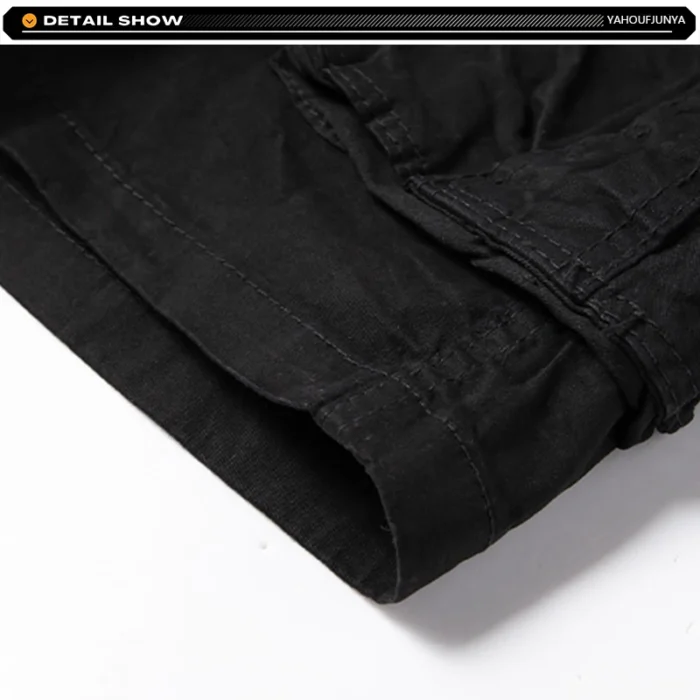 2025 Summer Men Shorts Loose Multi-Pocket Overalls Shorts men Cotton Comfortable Button Outdoor Casual Sports Beach Pants Tops – Bild 17