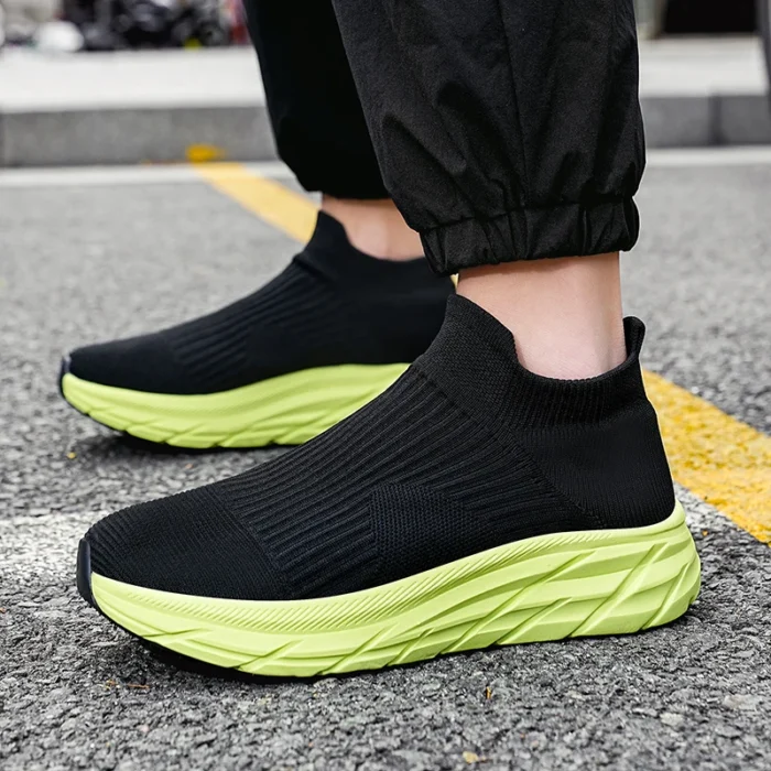 MAEDEF Men's Running Shoes Lightweight Breathable Mesh Elastic Comfortable Durable Fashion Casual  Hot Selling  Sports Sneakers – Bild 5