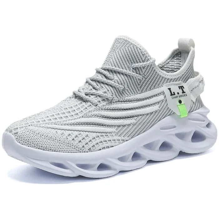 YRZL Men Sports Running Black Jogging Shoes Casual Sneakers Outdoor Breathable Mesh Women Light Shock-absorption Sneakers Men – Bild 8