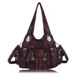 Angelkiss Bag Women Fashion Handbags Women Shoulder Bags PU Leather Handbag Female Satchel Big Shoulder Purse Bag bolsa feminina – Bild 25