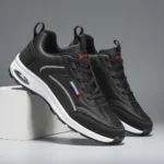 Walking Shoes Men Leather Trendy Outdoor Casual Surface Sneakers Lace-up 2025 New Luxury Design Tennis Shoes for Man – Bild 3
