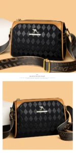 Luxury Women's Handbag Designer Women's High Quality Soft Square Bag Fashion Trend  Crossbody Bags for Women 2024 Shoulder Bag – Bild 10