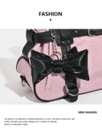 Women Luxury Designer Handbag Pillow Bow Decoration Underarm Bags Purses 2024 New Fashion Large Capacity Shoulder Crossbody – Bild 15