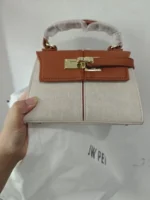 2025 Trapezoidal Leather Women's Bag Versatile Fashion Niche Handbag Top-handle Bags на сумки плечо кожаная sac de luxe femme – Bild 15