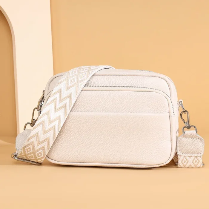 Genuine Leather Women's Handbags Luxury Brand Female Soft Cowhide Shoulder Crossbody Bags Wallet Fashion Girl's Tote Sac A Main - Image 3