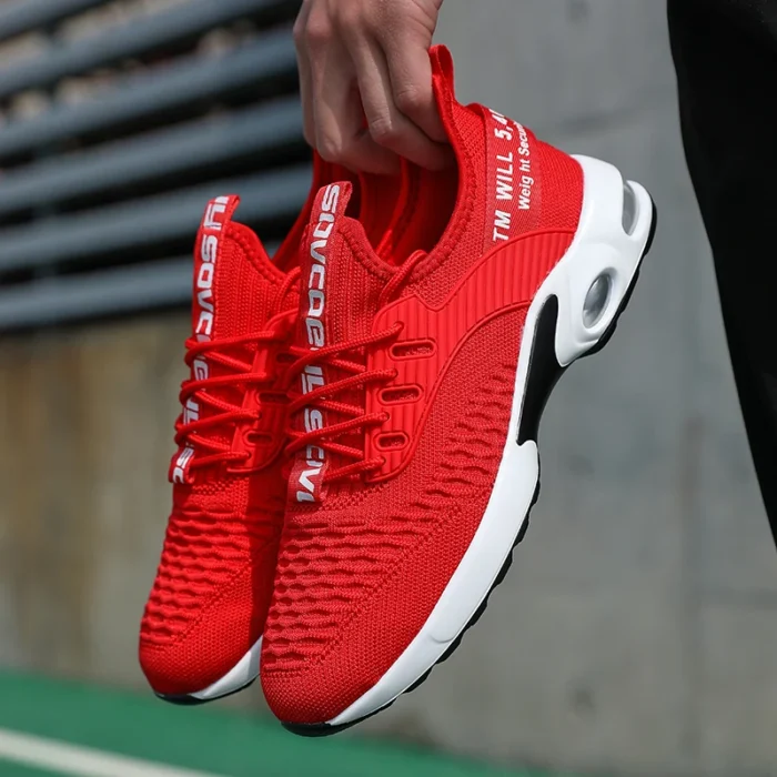 Breathable Mesh Sports Shoes 2025 Spring and Summer Lightweight Shock-absorbing Running Shoes Men's Casual Trendy Shoes  sale – Bild 17