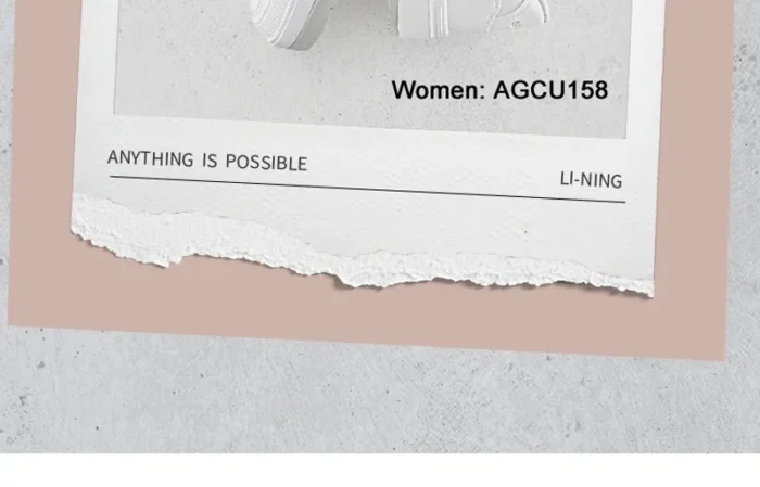 Li-Ning Women COMMON 80s Lifestyle Shoes DUAL CUSHION Wearable Sport Shoes Classic Comfortable LiNing Leisure Sneakers AGCU158 – Bild 19