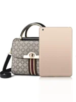 Fashionable geometric printed decorative handbag, elegant and versatile shoulder bag, large capacity crossbody bag – Bild 5