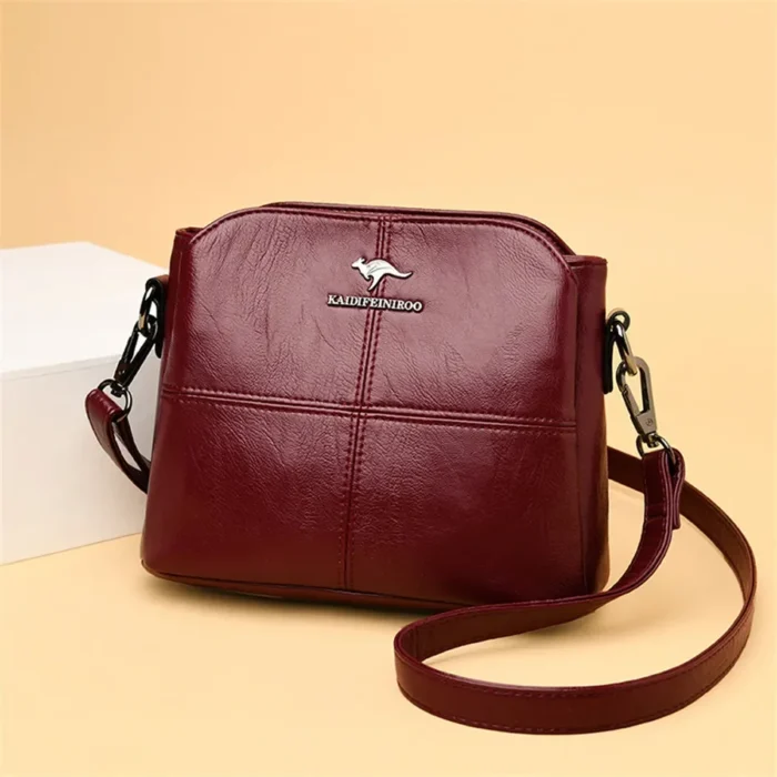 Casual Women's Bag High Quality Pu Leather Shoulder Bags for Women 2022 Ladies Crossbody Bag Purses and Handbags Luxury Designer – Bild 2