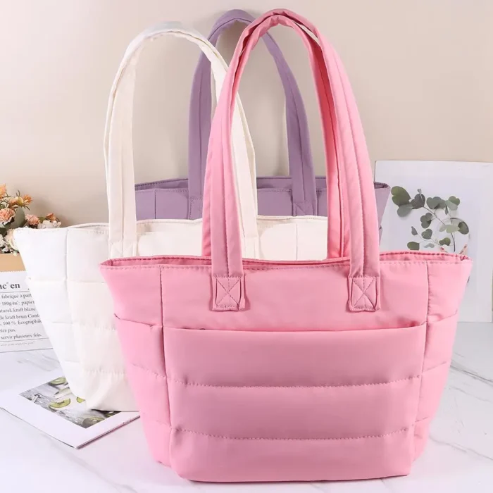 New Large Capacity Tote Bag Versatile Handbag for Women Commuting Bag Messenger Shoulder Bag Multiple Pockets Mummy Bag - Image 5