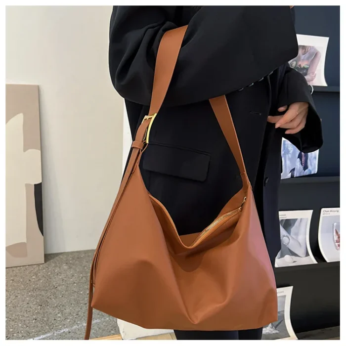 Vintage Pillow Design PU Leather Boston Handbag For Women Casual Large Capacity Shoulder Crossbody Bags Fashion Shopper Totes – Bild 23