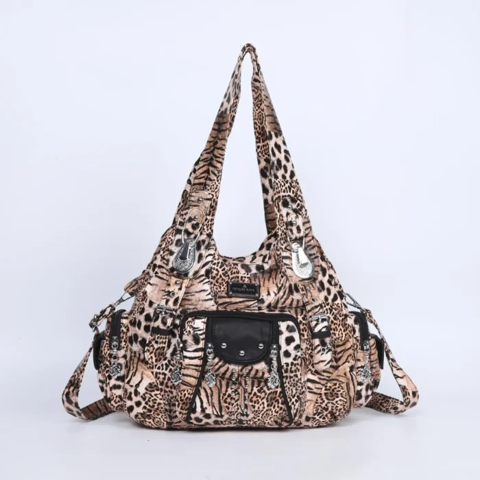 Angelkiss Bag Women Fashion Handbags Women Shoulder Bags PU Leather Handbag Female Satchel Big Shoulder Purse Bag bolsa feminina – Bild 15
