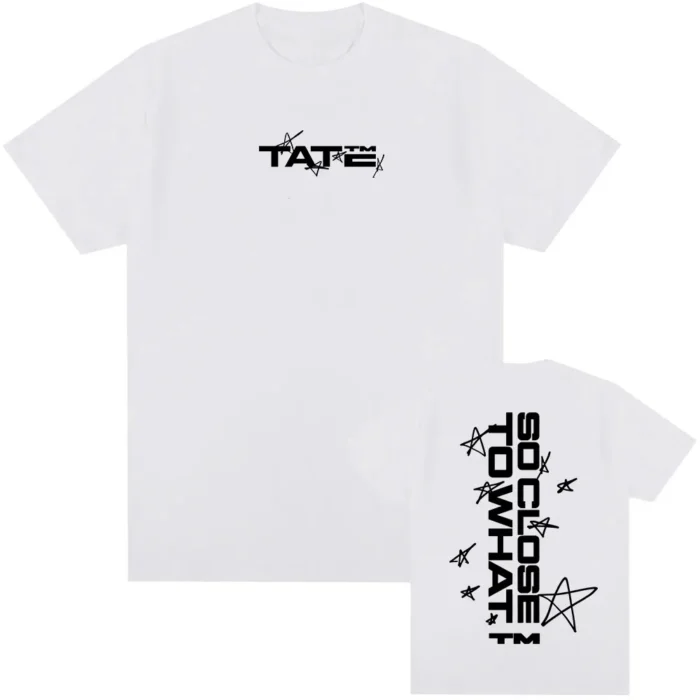 Tate McRae So Close To What Tshirts 2025 New Album Graphic T-shirt Cotton Short Sleeve Summer Tee-shirt Men Women Clothing Male – Bild 12