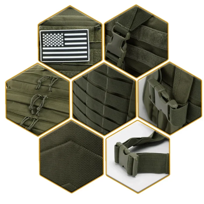 30/50L Tactical Backpacks For Man Hking Outdoor Survival  Bags 3P Assault Pack EDC Molle Pack For Trekking Hunting Bag – Bild 6