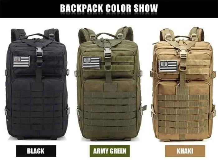 30/50L Tactical Backpacks For Man Hking Outdoor Survival  Bags 3P Assault Pack EDC Molle Pack For Trekking Hunting Bag – Bild 19