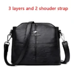 Casual Women's Bag High Quality Pu Leather Shoulder Bags for Women 2022 Ladies Crossbody Bag Purses and Handbags Luxury Designer – Bild 9