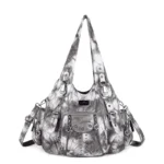 Angelkiss Bag Women Fashion Handbags Women Shoulder Bags PU Leather Handbag Female Satchel Big Shoulder Purse Bag bolsa feminina – Bild 7