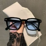 Square Vintage Sunglasses Woman Brand Designer Retro Sun Glasses Female Fashion Rivet Red Blue Mirror Style Oculos De Sol – Bild 3