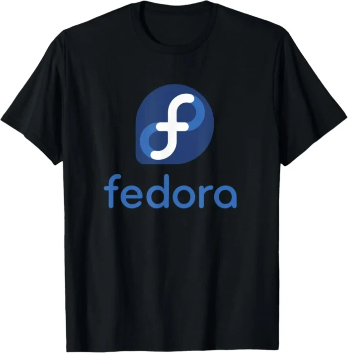 Linux Fedora T-Shirt White Tagline & Logo Open Source Os Tee T-Shirt Unisex Summer Streetwear Tops Mens Clothing Ropa Hombre - Image 3