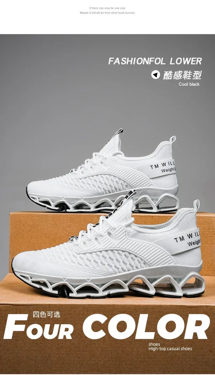 Men shoes Sneakers Male tenis Luxury shoes Mens casual Trainer Race Breathable  fashion loafers running Shoes for men – Bild 12