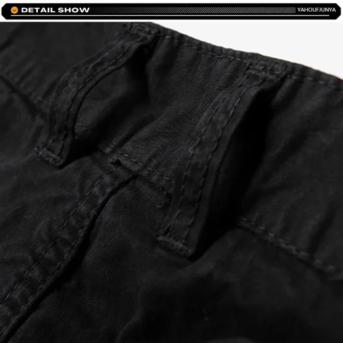 2025 Summer Men Shorts Loose Multi-Pocket Overalls Shorts men Cotton Comfortable Button Outdoor Casual Sports Beach Pants Tops – Bild 13