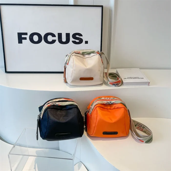 Fashion Crossbody Bags For Women Oxford Cloth Pillow Shell Shoulder Bag Large Capacity Travelling Casual Street Small Fabric Bag - Image 31