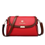 Solid Color High Quality Leather Small Shoulder Bagsfor Women 2024 New Messenger Bags with StrapDesigner Crossbody Bag Sac AMain – Bild 10