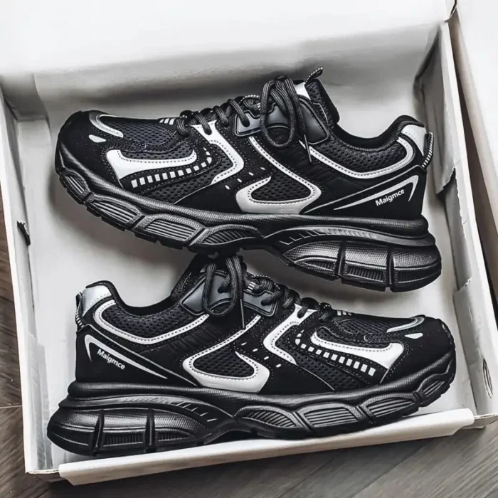 Comfortable Men's Casual Running Shoes Summer New Style Dad Shoes Breathable Hollow out Design Sporty Trendy All Season Shoes - Image 7