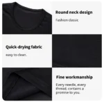 Mens gradient POLO sports suit, fashionable casual zipper shorts two-piece set, mens loose sweater,summer outdoor sportswear2025 – Bild 33