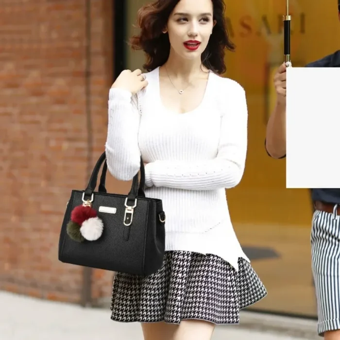 Handbags Large Capacity Handbag Women's Bags For Women Shoulder Bags Casual Leather Messenger Bag – Bild 4