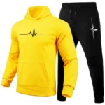 Jogging Fashion Hot Sale Men's Tracksuit Outdoors Men Daily Comfortable Hooded Sportswear and Sweatpants Man Sports Suits Simple - Image 22