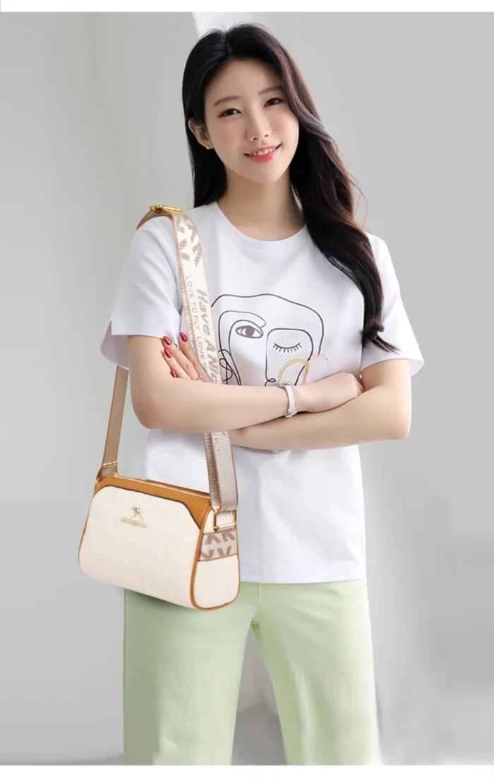 Luxury Women's Handbag Designer Women's High Quality Soft Square Bag Fashion Trend  Crossbody Bags for Women 2024 Shoulder Bag – Bild 14