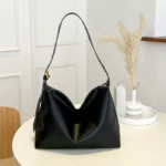 Vintage Pillow Design PU Leather Boston Handbag for Women Casual Large Capacity Shoulder Crossbody Bags Fashion Shopper Totes – Bild 9