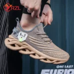YRZL Men Sports Running Black Jogging Shoes Casual Sneakers Outdoor Breathable Mesh Women Light Shock-absorption Sneakers Men – Bild 5