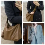 Vintage Pillow Design PU Leather Boston Handbag for Women Casual Large Capacity Shoulder Crossbody Bags Fashion Shopper Totes – Bild 11