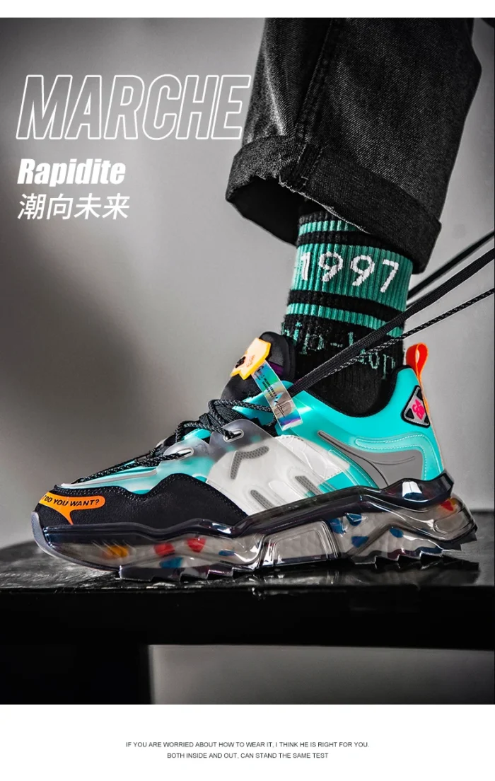 Shoes men Sneakers Male casual Mens Shoes tenis Luxury shoes Trainer Race Breathable Shoes fashion loafers running Shoes for men – Bild 25