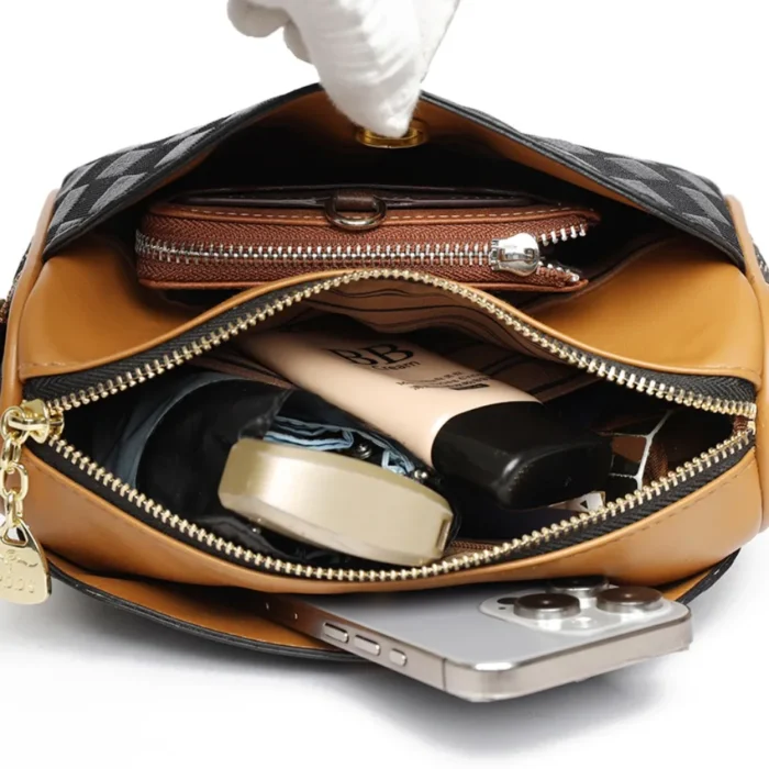 Luxury Women's Handbag Designer Women's High Quality Soft Square Bag Fashion Trend  Crossbody Bags for Women 2024 Shoulder Bag – Bild 33