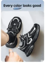 Comfortable Men's Casual Running Shoes Summer New Style Dad Shoes Breathable Hollow out Design Sporty Trendy All Season Shoes - Image 11