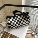 Fashion Trend Large Capacity Shoulder Bag The New Korean Version of The Cross-shoulder Boston Bag Fashion Pillow Bag – Bild 5
