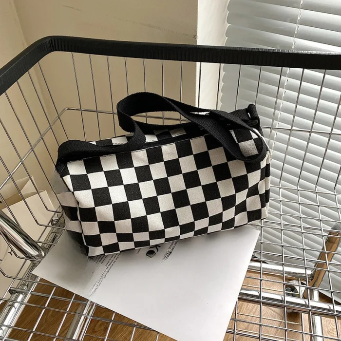 Fashion Trend Large Capacity Shoulder Bag The New Korean Version of The Cross-shoulder Boston Bag Fashion Pillow Bag – Bild 5